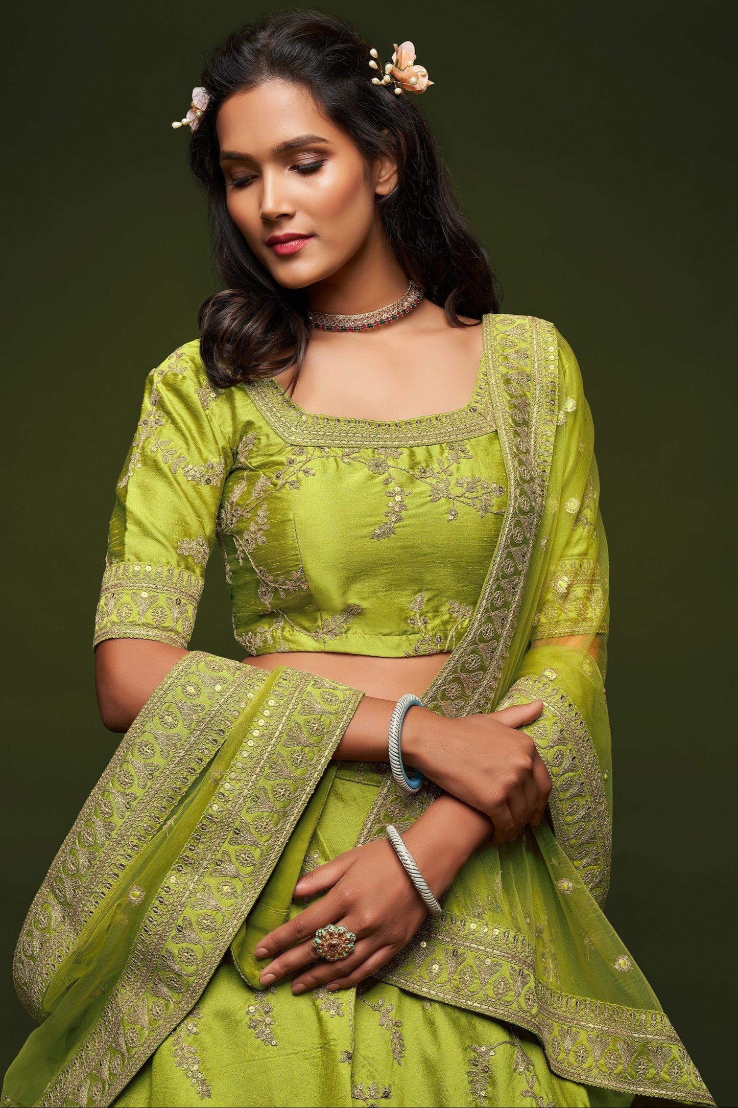 "Lehengas to light up any cultural event in the USA."

