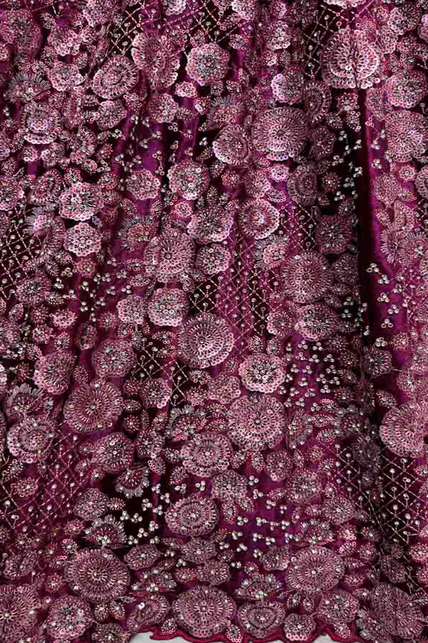 "Lehengas made for Indian functions across the USA."
