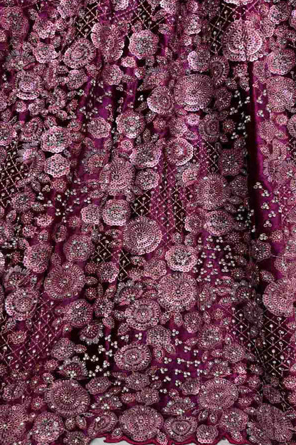 "Lehengas made for Indian functions across the USA."
