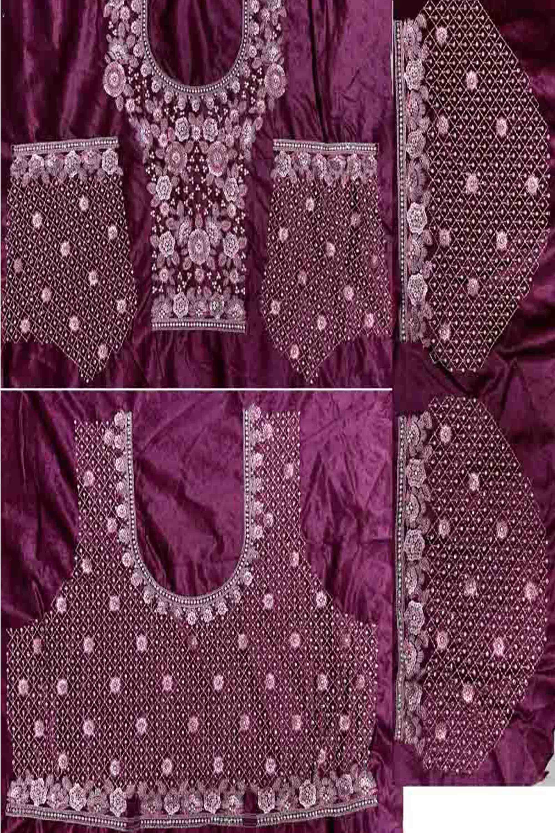 "Lehengas made for Indian functions across the USA."
