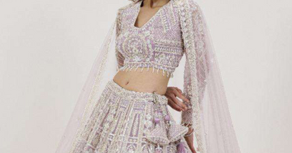 "Gorgeous lehengas for Indian events in the U.S."
