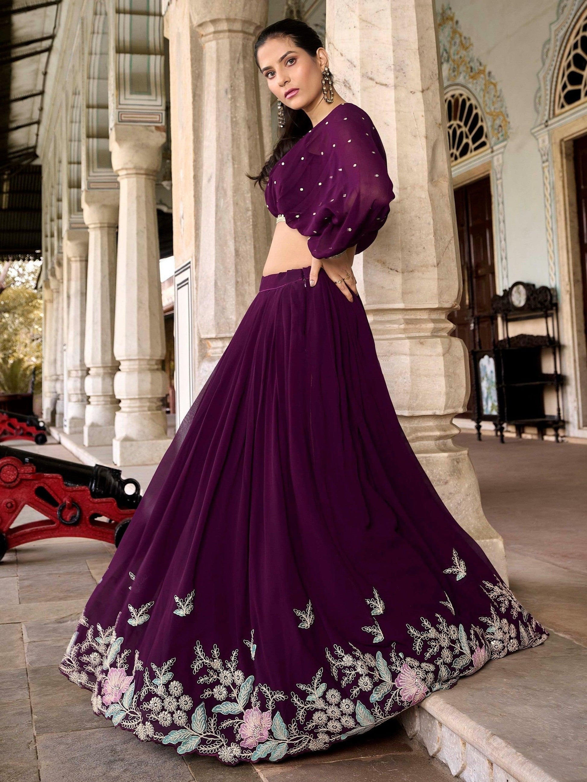 "Desi-style lehengas for every event in the USA."