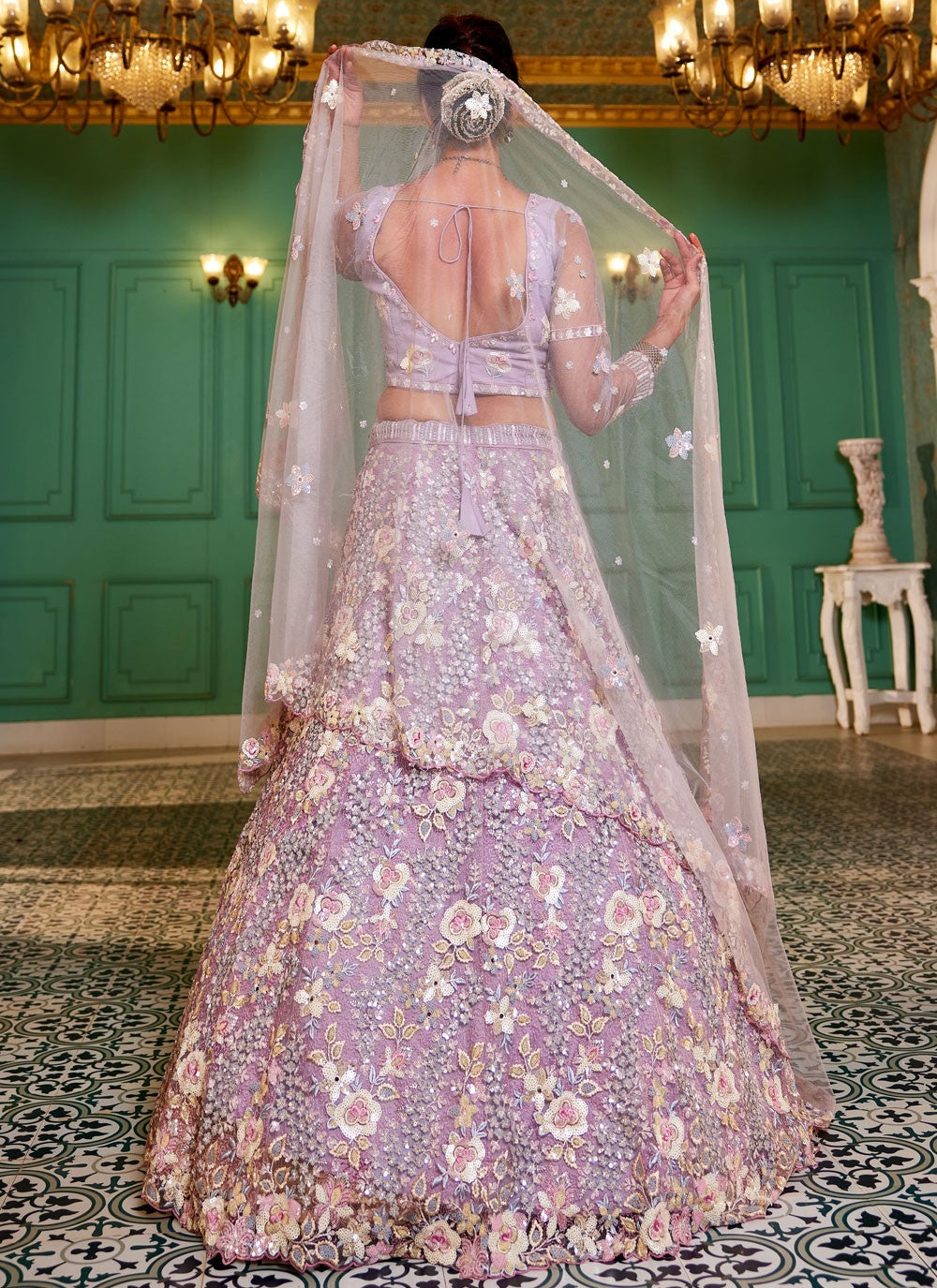 "Lehengas to light up any cultural event in the USA."
