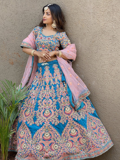 "Desi-style lehengas for every event in the USA."