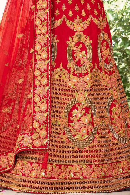 "Gorgeous lehengas for Indian events in the U.S."
