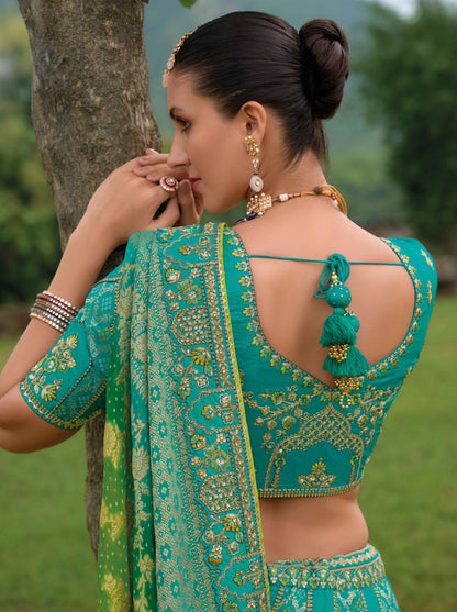 "Dress up for desi events in the U.S. with stylish lehengas."
