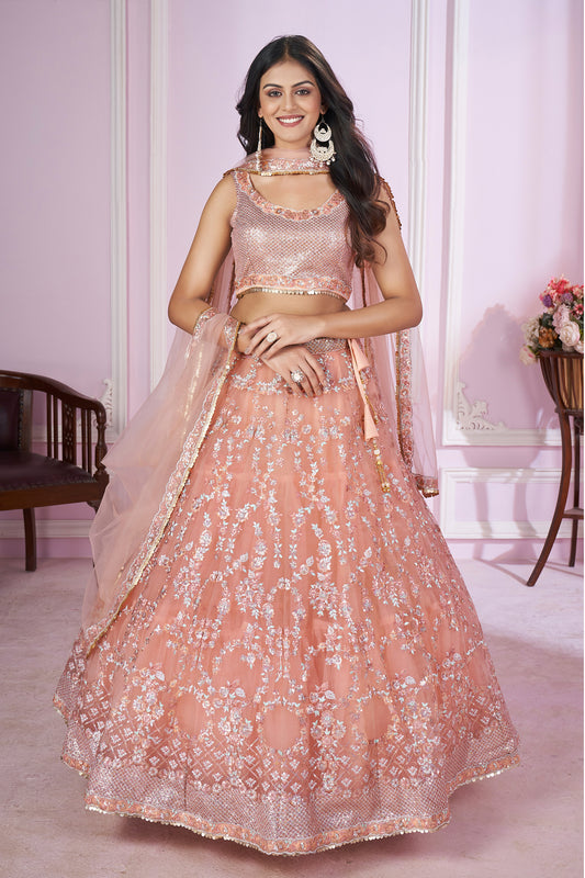 Where heritage meets haute couture—discover your dream bridal lehenga.
