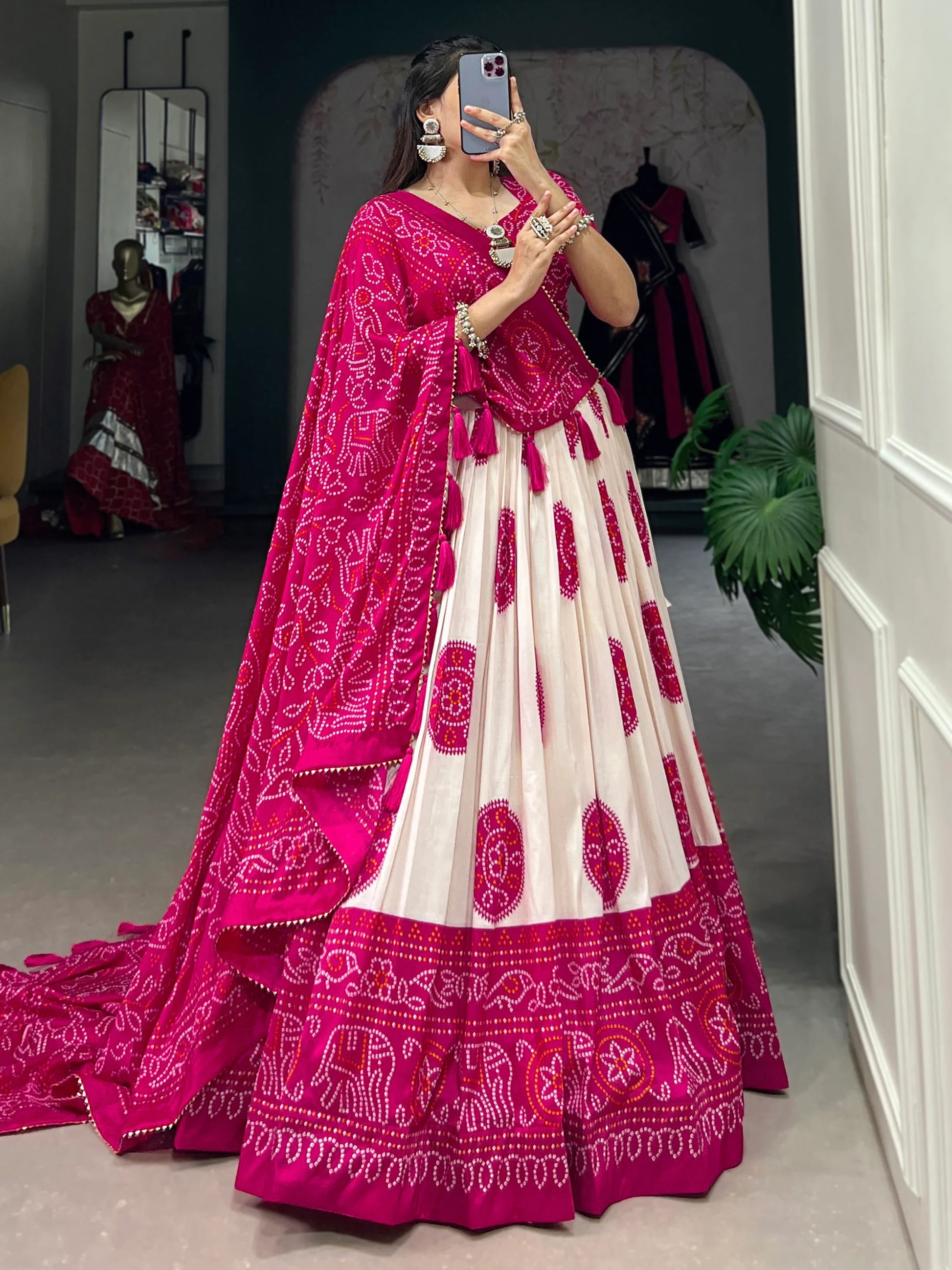 "Lehengas to light up any cultural event in the USA."
