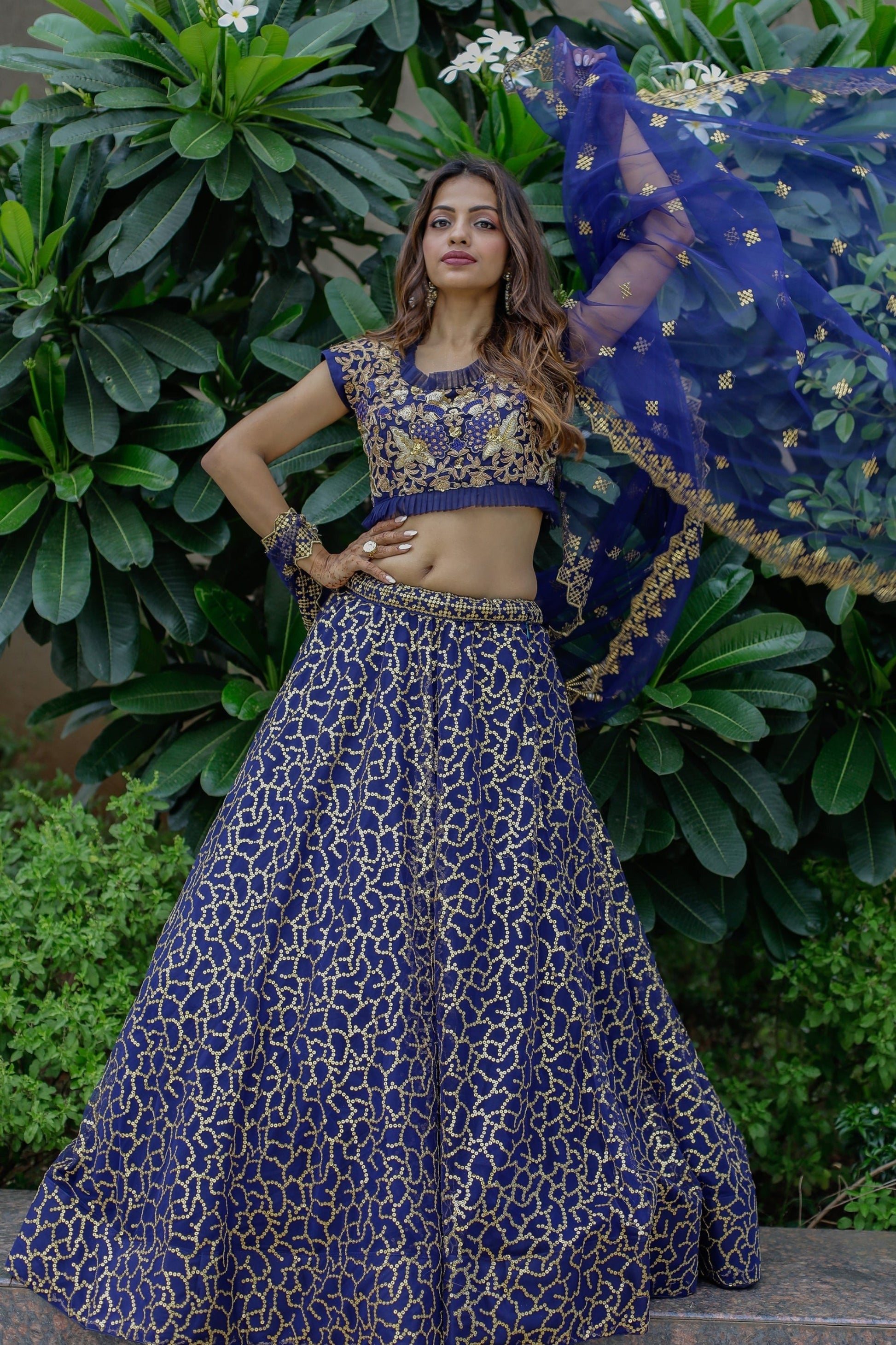 "Desi-style lehengas for every event in the USA."
