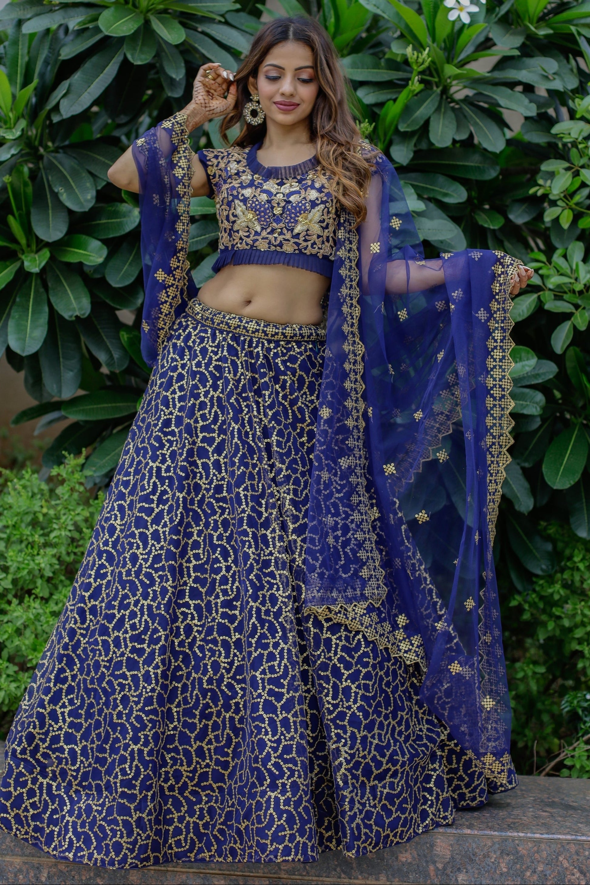 "Desi-style lehengas for every event in the USA."