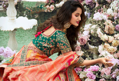 "Lehengas made for Indian functions across the USA."
