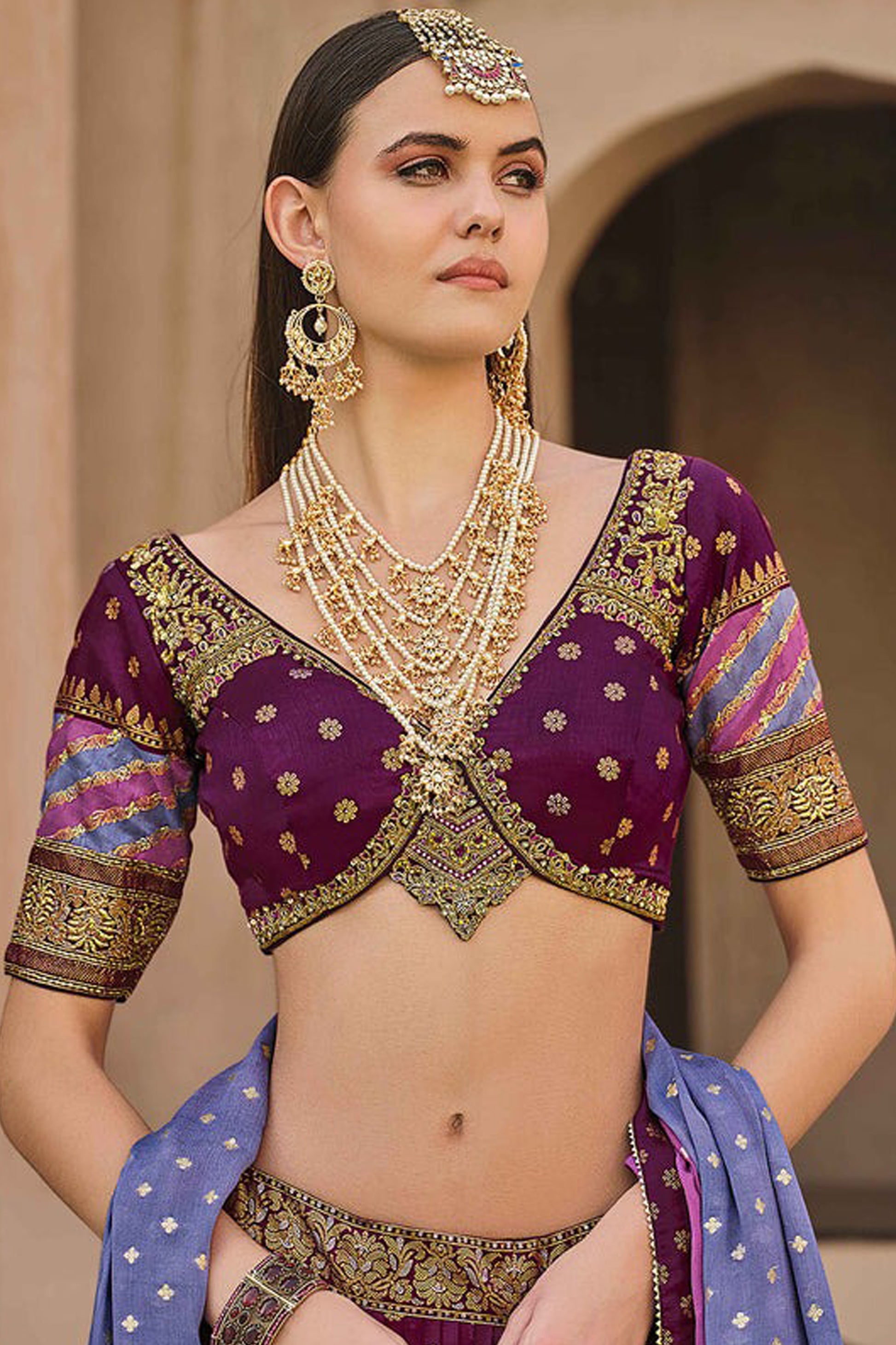 "Lehengas to light up any cultural event in the USA."
