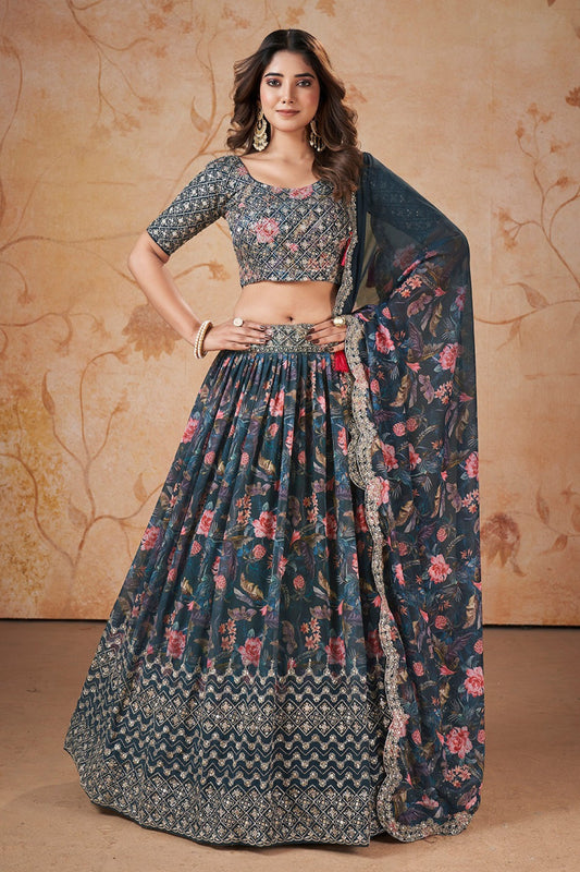 Latest Designer Lehenga Choli Bridesmaid Outfit