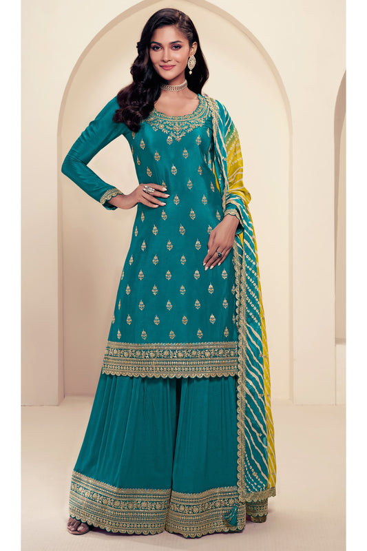 Stitched Salwar Kameez With Dupatta
Palazzo Suits for Women's Online USA

