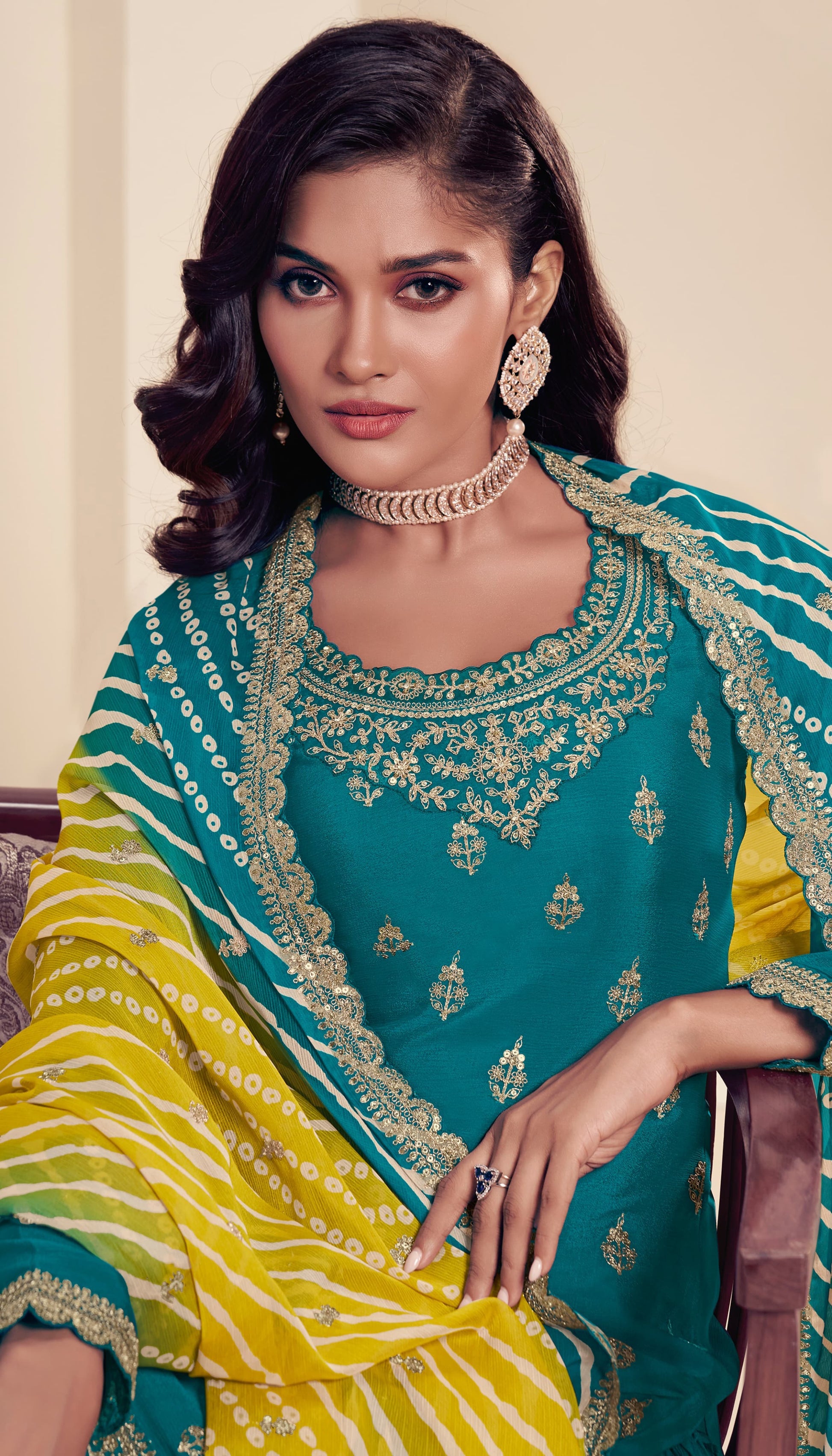 Stitched Salwar Kameez With Dupatta
Palazzo Suits for Women's Online USA