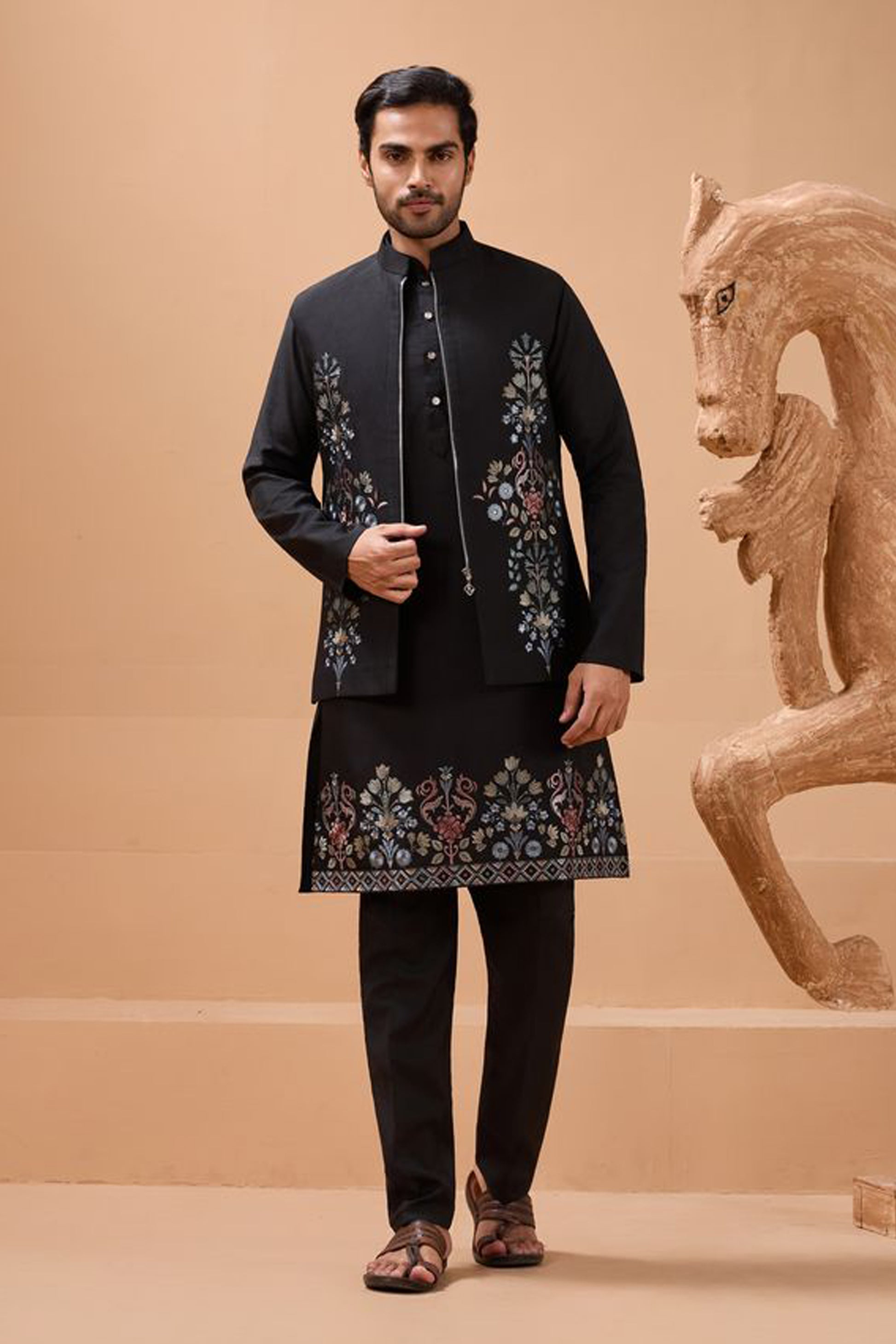 Engagement Ceremony Embroidered Kurta