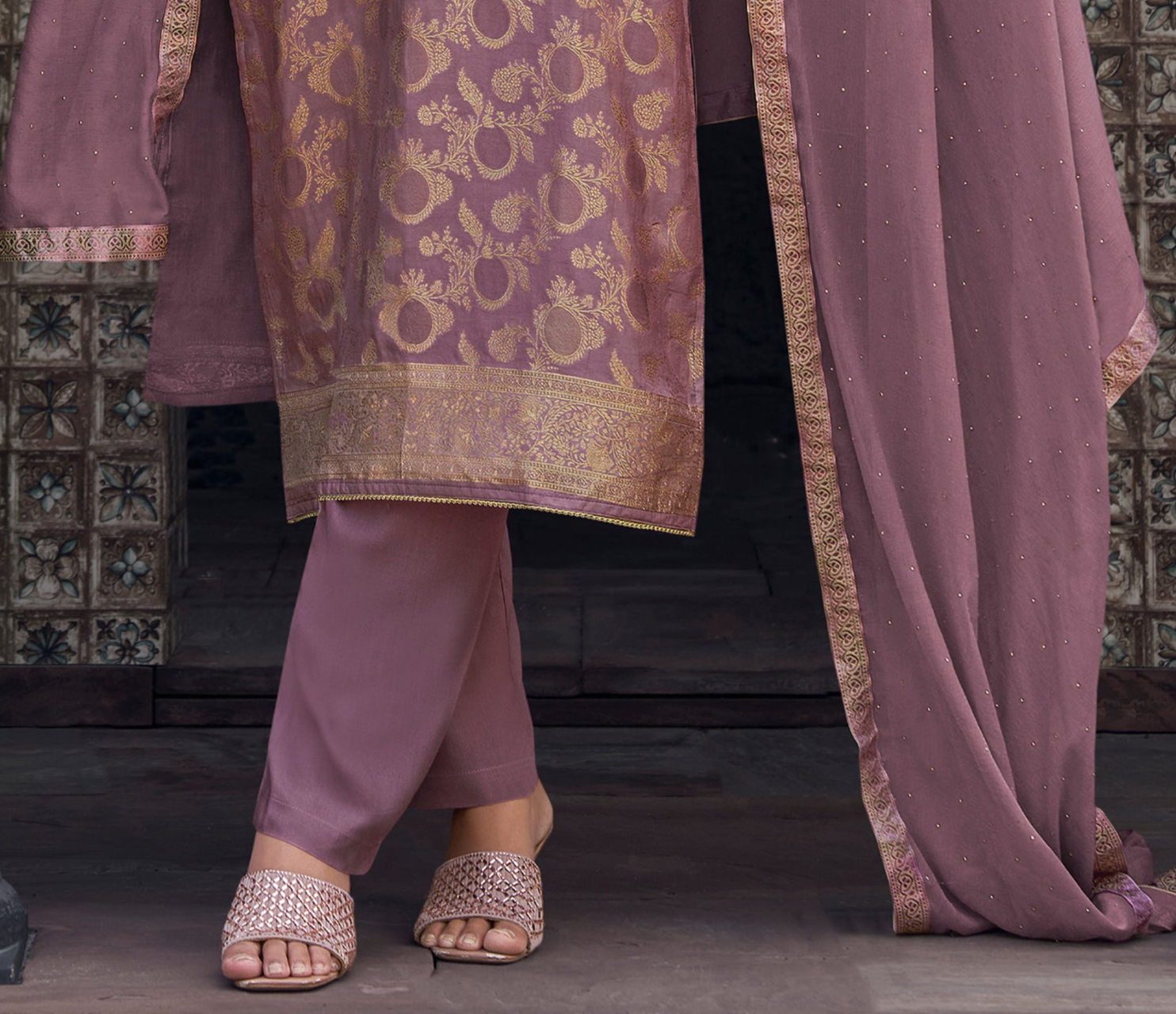 Traditional Designer Function Party Wear Stitched Salwar Kameez Suits