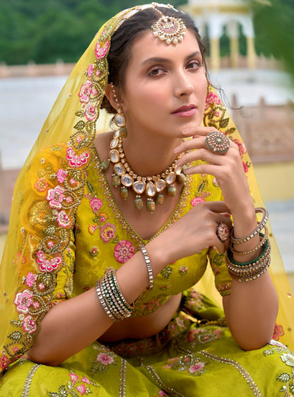 "Lehengas made for Indian functions across the USA."
