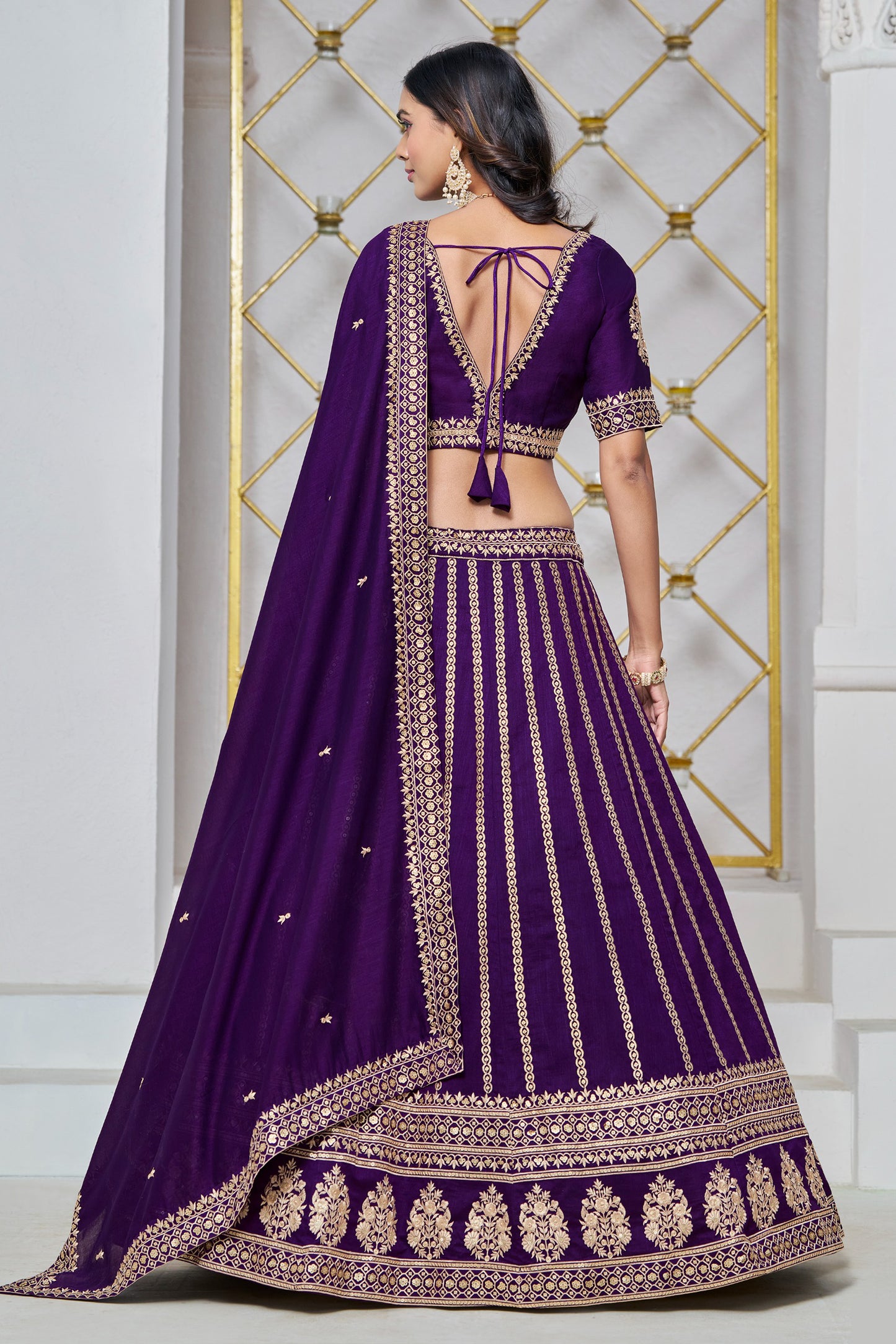 "Desi-style lehengas for every event in the USA."