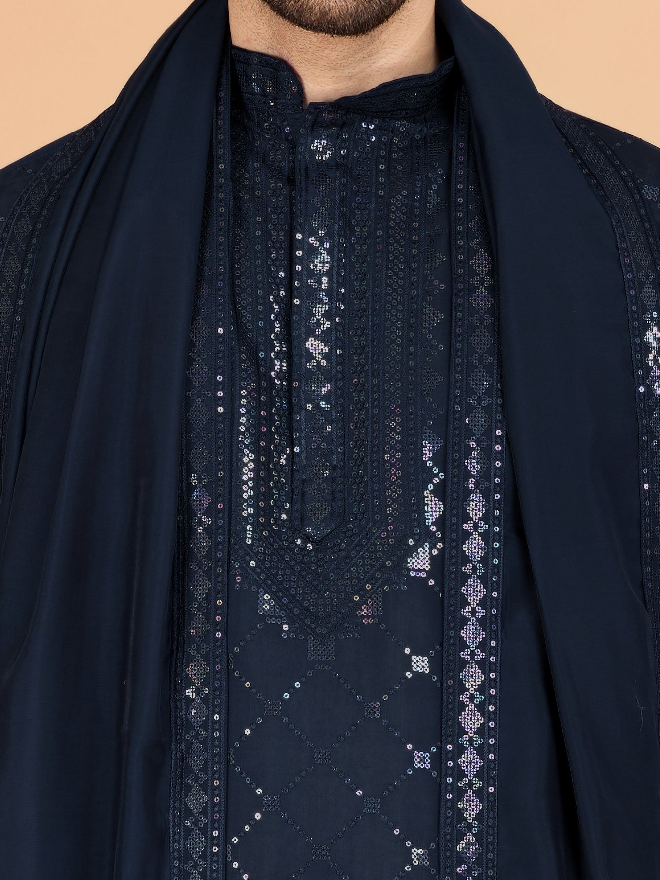 dark blue kurta,plus size available,Comfort Fit,Premium Fabric,Express Delivery.