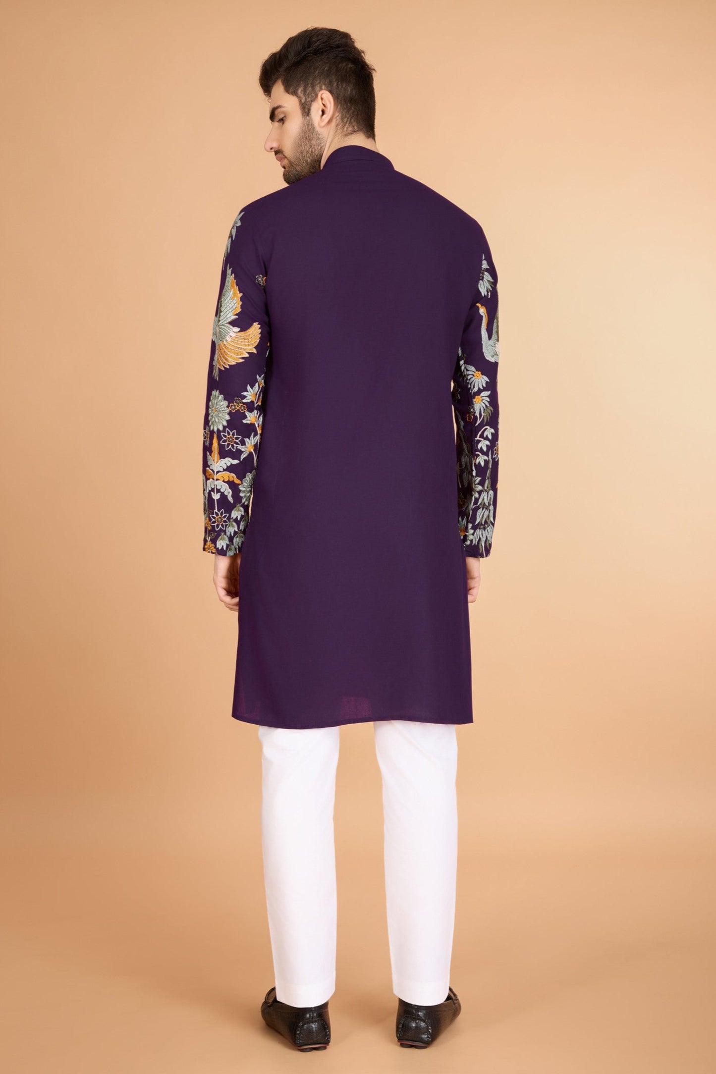 purple kurta,plus size available,Comfort Fit,Premium Fabric,Express Delivery.