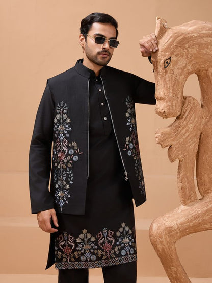 Embroidered Designer Wedding Special Kurta 