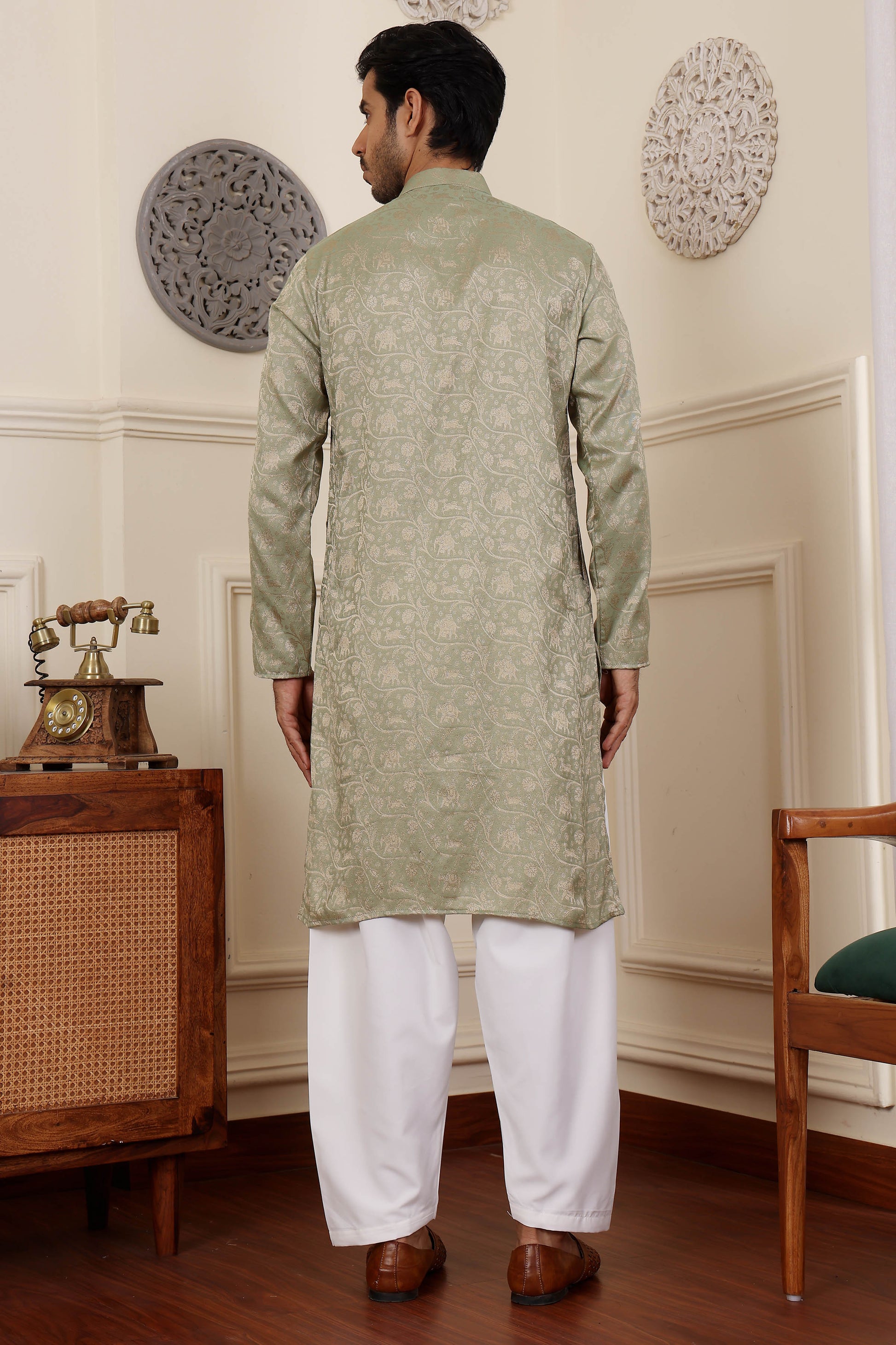 olive green kurta,plus size available,Comfort Fit,Premium Fabric,Express Delivery.