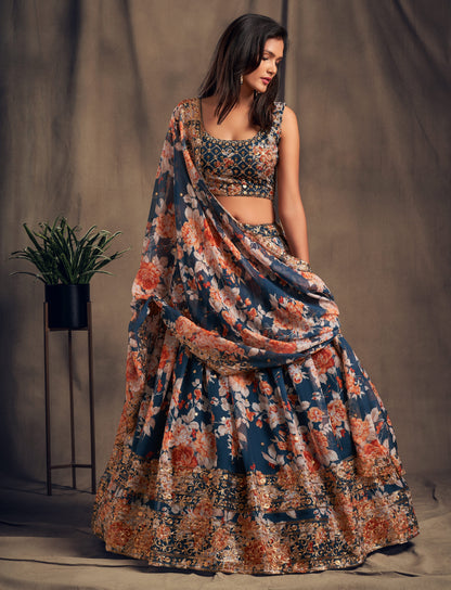 "Lehengas to light up any cultural event in the USA."
