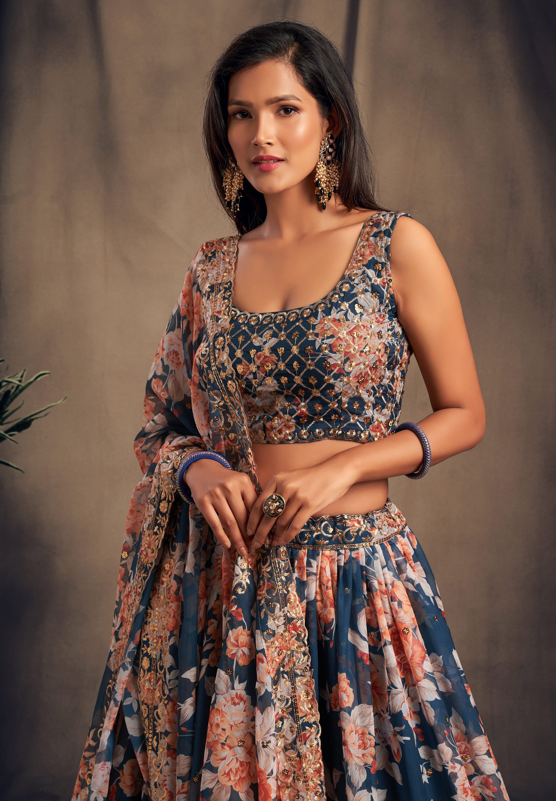 "Lehengas to light up any cultural event in the USA."
