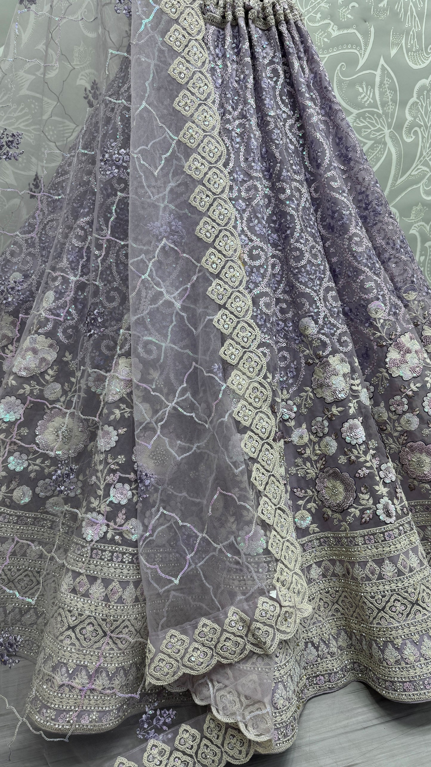 Lavender Lehenga
