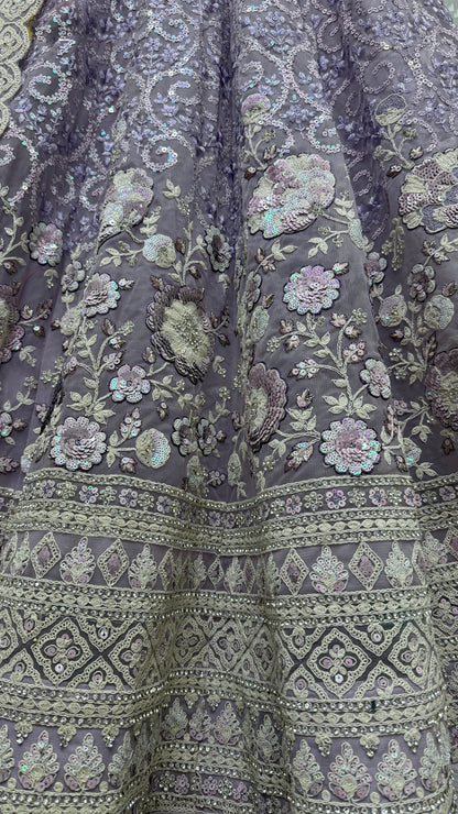 Lavender Lehenga