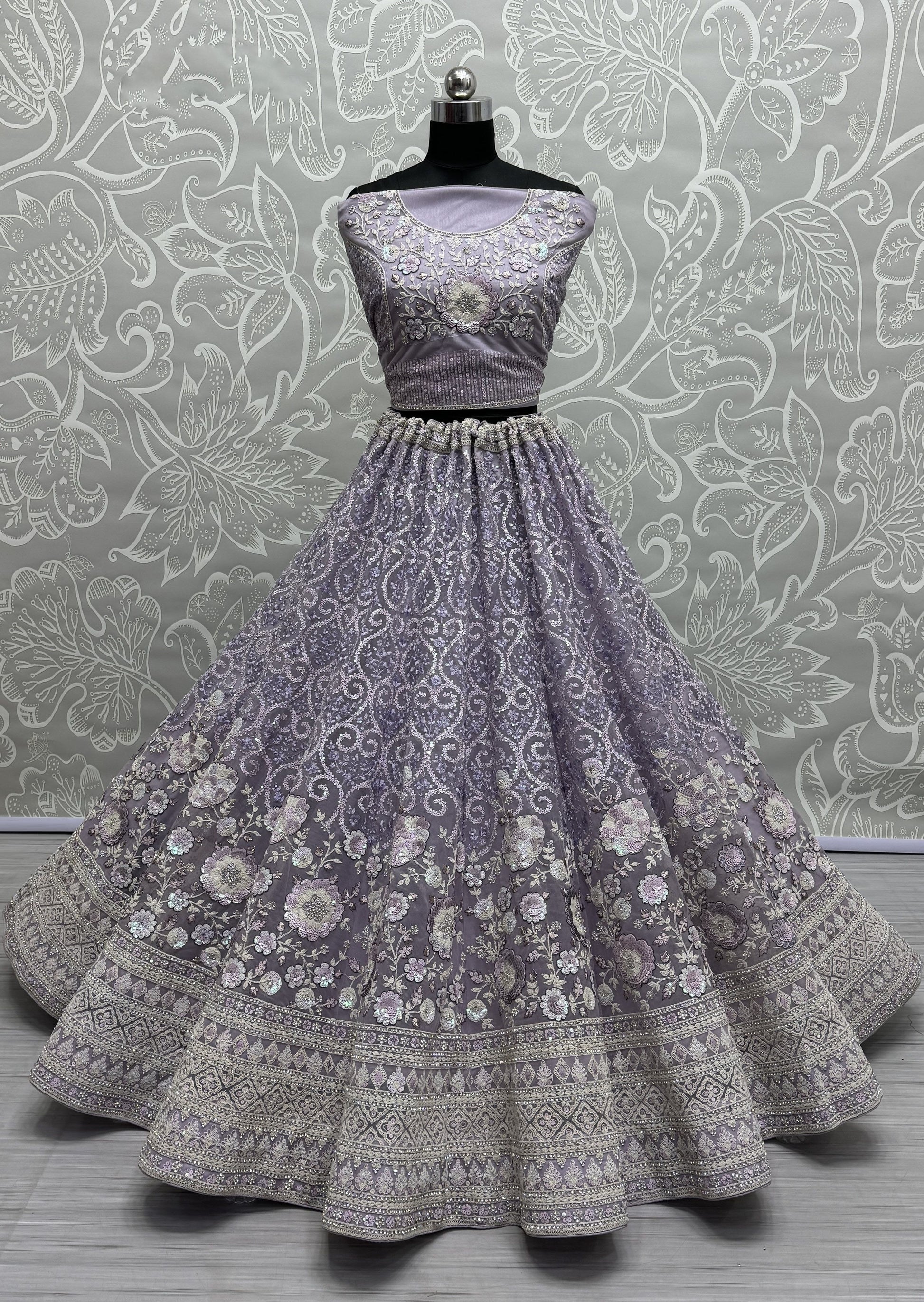 Lavender Lehenga