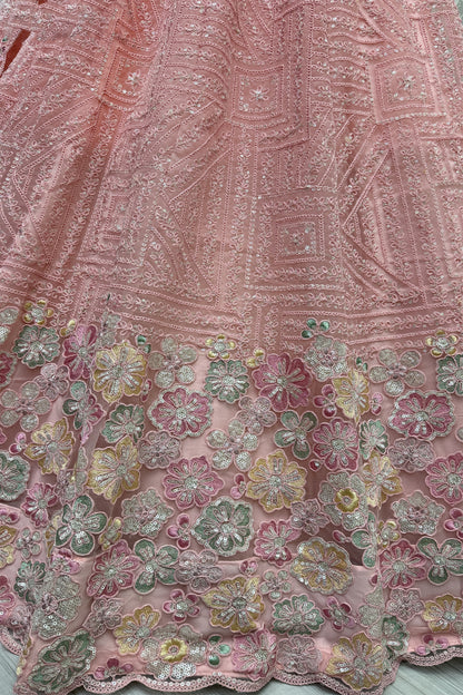 light pink ,lehenga,plus size available,Comfort Fit,Premium Fabric,Express Delivery.