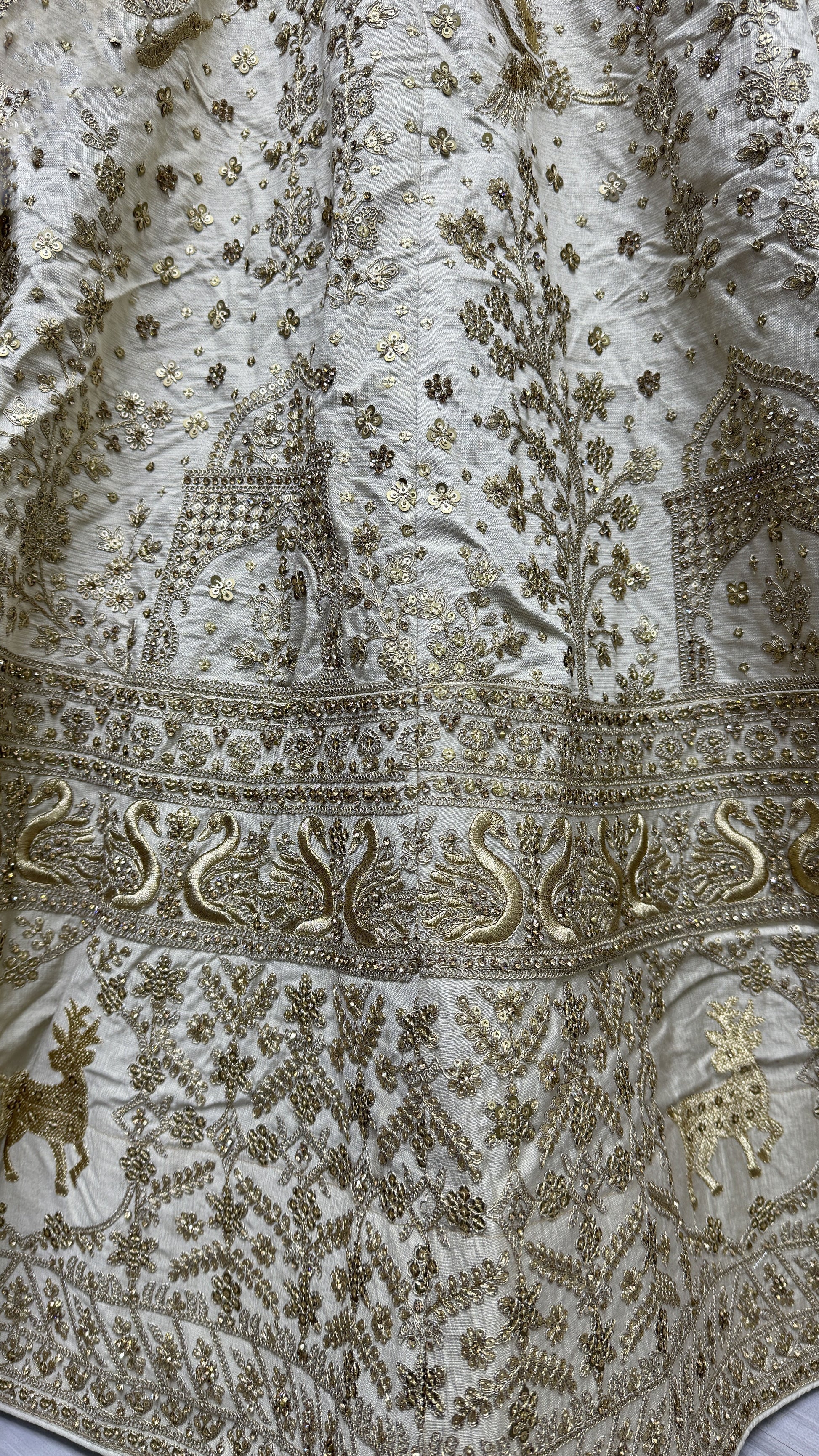 white lehenga,plus size available,Comfort Fit,Premium Fabric,Express Delivery.