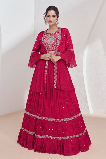 pink lehenga,plus size available,Comfort Fit,Premium Fabric,Express Delivery.