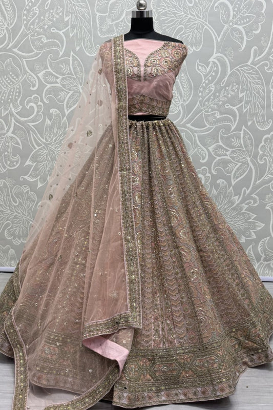 pink lehenga,plus size available,Comfort Fit,Premium Fabric,Express Delivery.