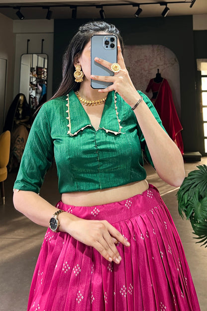 pink lehenga,plus size available,Comfort Fit,Premium Fabric,Express Delivery.