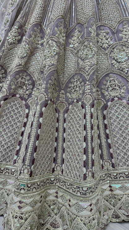 lavender lehenga,plus size available,Comfort Fit,Premium Fabric,Express Delivery.
