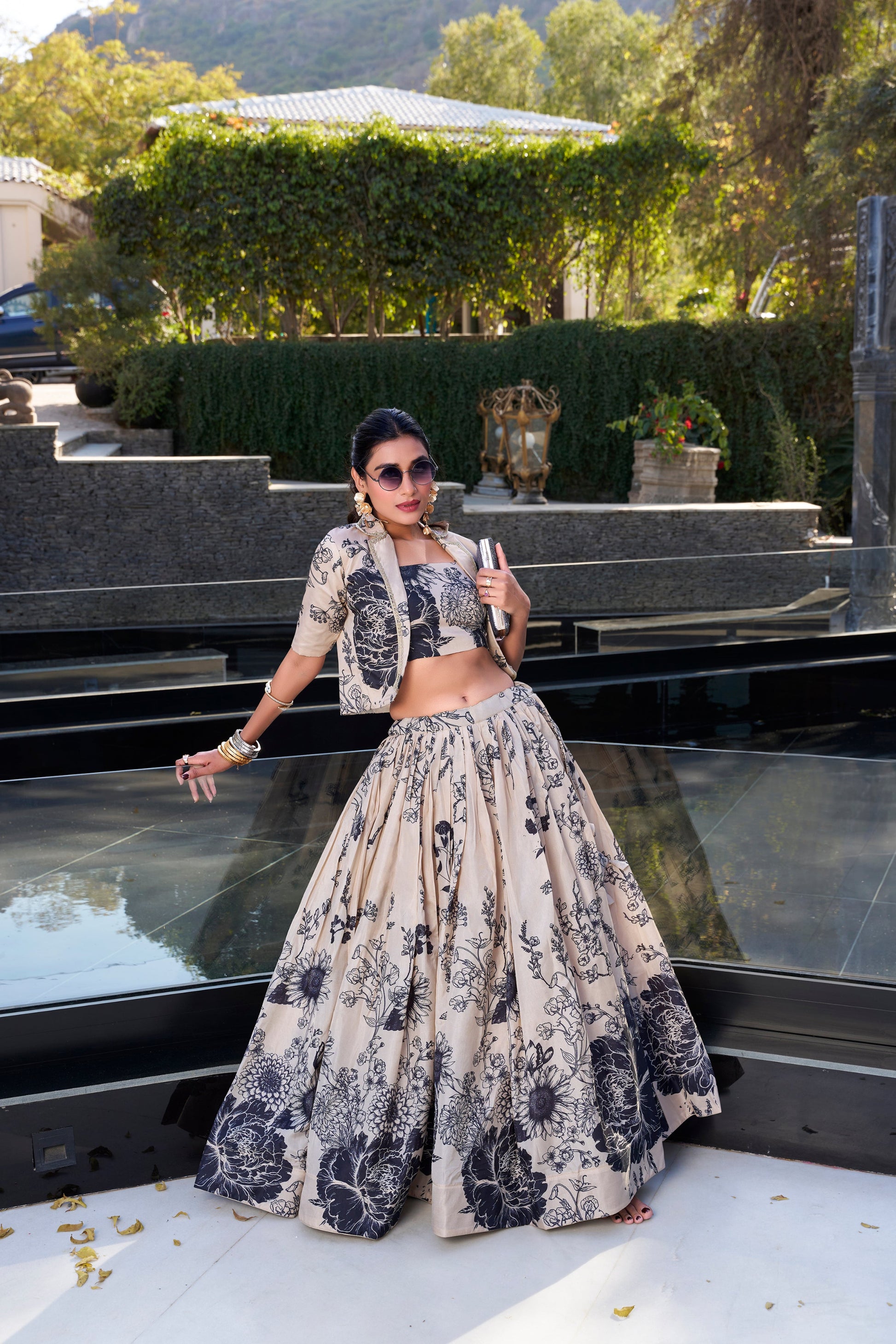 white lehenga,plus size available,Comfort Fit,Premium Fabric,Express Delivery.