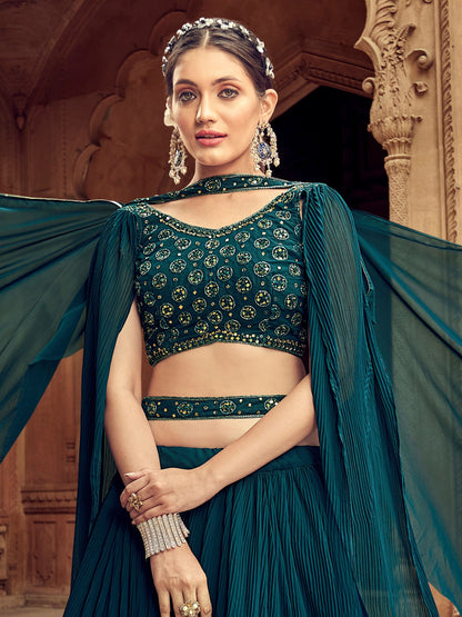 "Your go-to lehengas for desi events in the USA."
