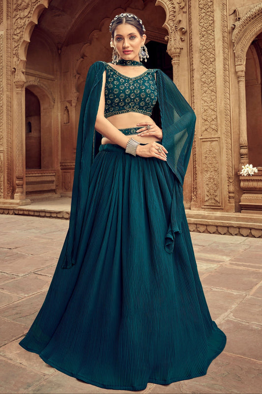 "Your go-to lehengas for desi events in the USA."
