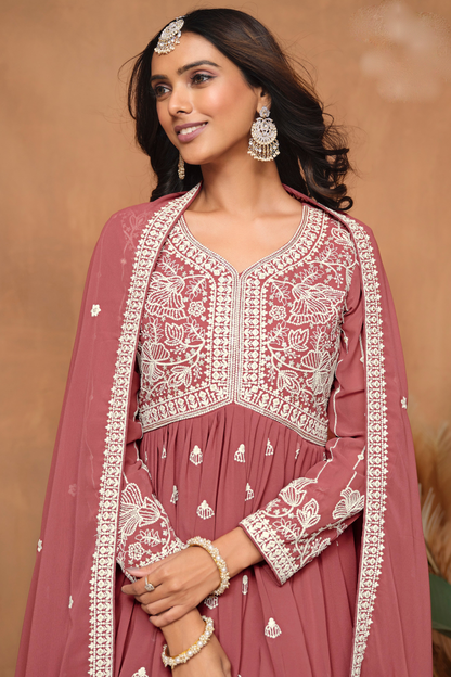 Designer Party Wear Sharara Dress - Pakistani Ethnic Wear USA
