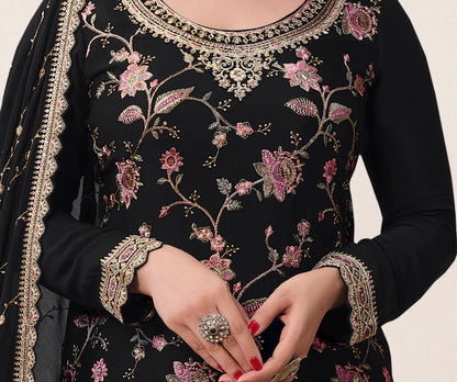 Pakistani Wedding Guest Dresses with Palazzo Style Suits
