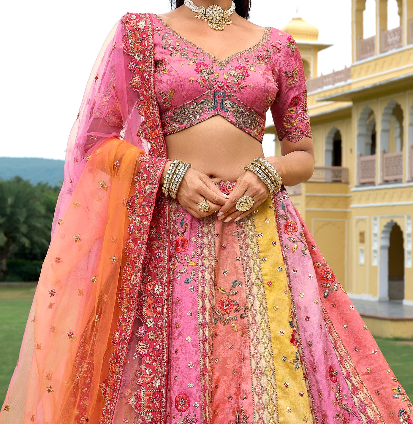 Indian Pakistani Stylish Designer Lehenga Choli