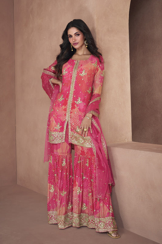 Anarkali frock style gown for South Asian weddings USA

