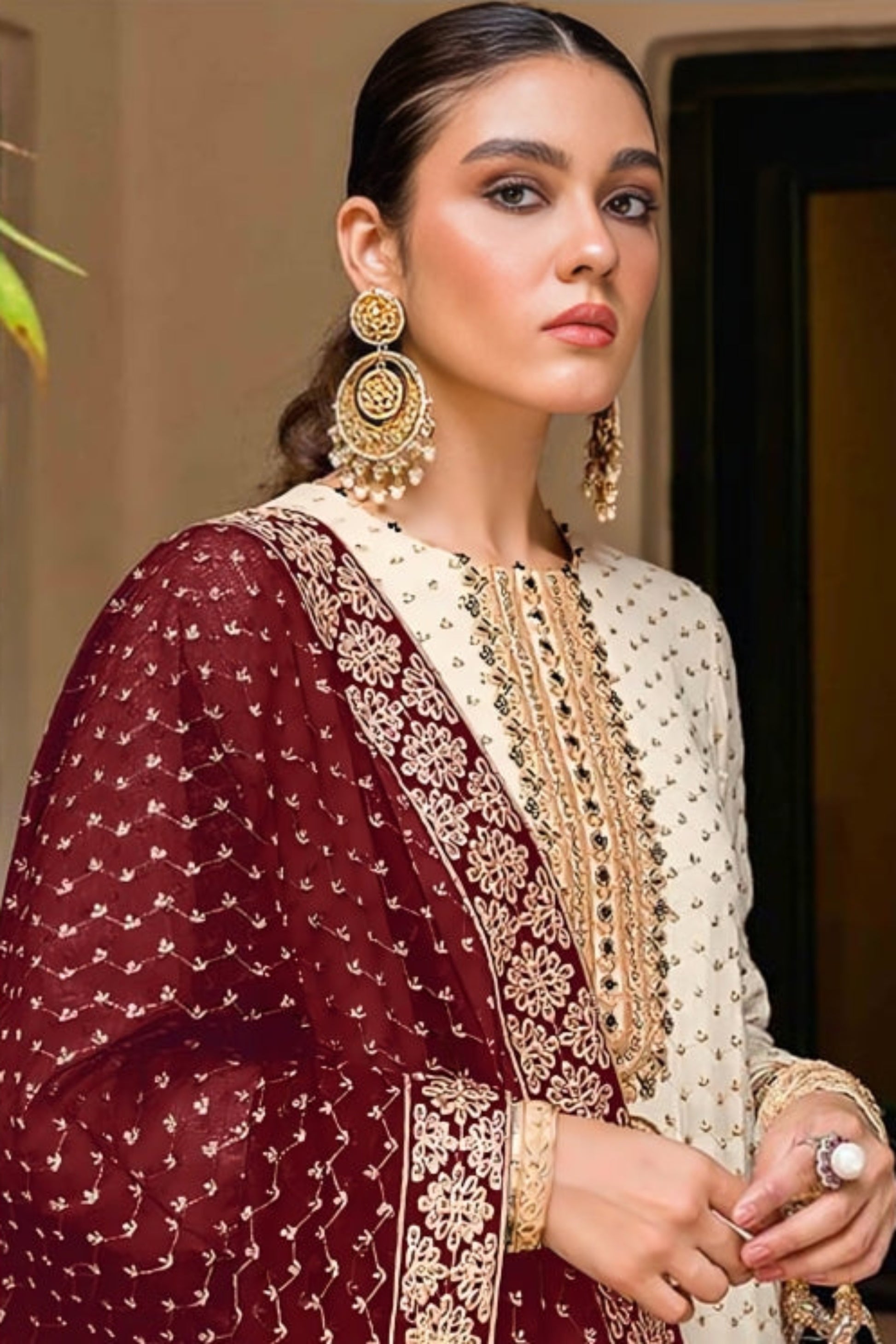 Sangeet party outfit Anarkali with fast delivery
