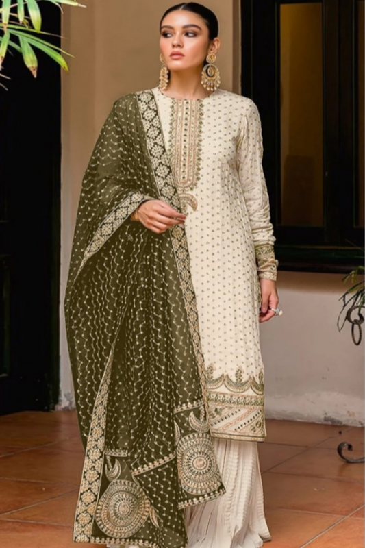 Mehendi function gown for women in USA
