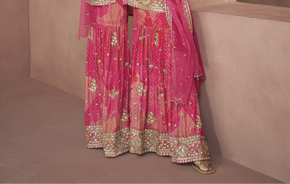 Anarkali frock style gown for South Asian weddings USA
