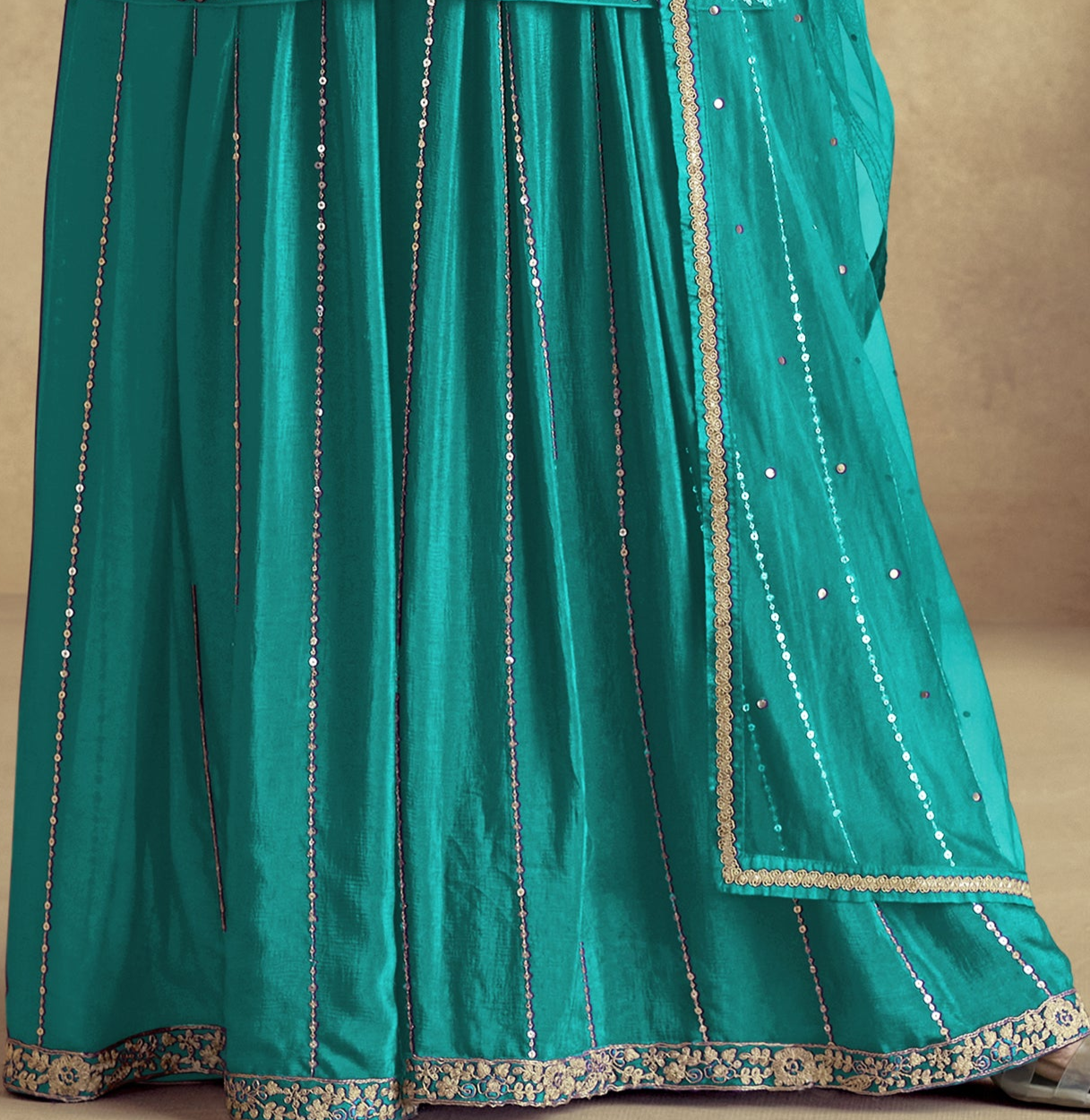 Designer Anarkali suits online with fast shipping USA
