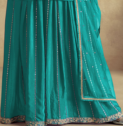 Designer Anarkali suits online with fast shipping USA
